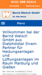 Mobile Screenshot of bernd-welsch-gmbh.net